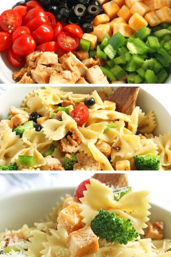 vegetable pasta salad