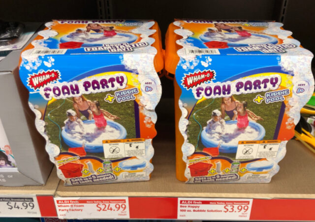 Aldi Foam Party