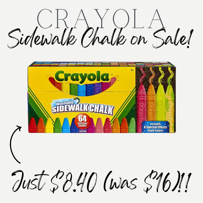 Crayola Sidewalk Chalk