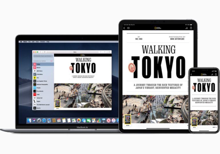 Free Apple News+ - Apple News on Macbook, iPad, iPhone