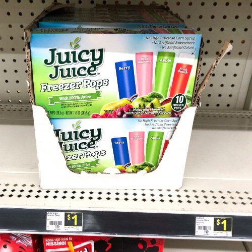 Juicy Juice Freezer Pops 