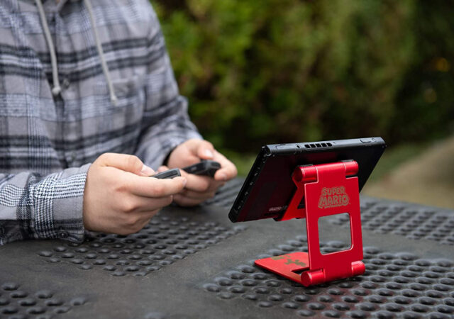 Metal Stand for Nintendo Switch on Sale - Red Metal Stand