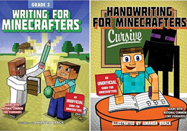 Minecraft Kid's Workbooks -Writing and Cursive Workbooks
