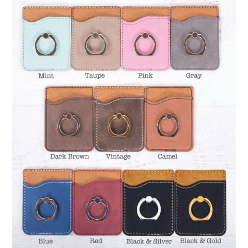 Phone Wallet with Ring