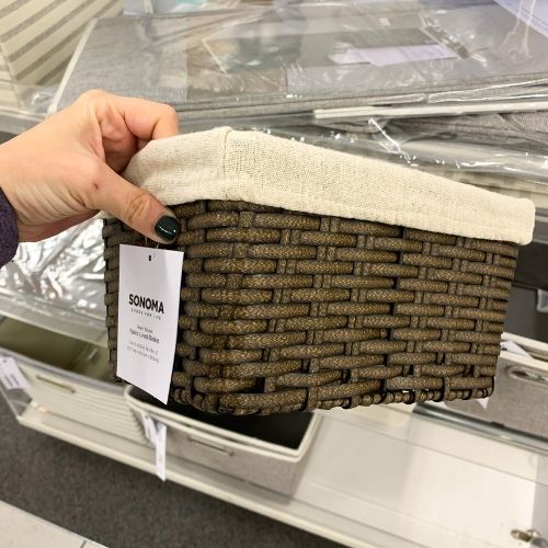 Sonoma Organization Bins at Kohl's 