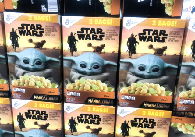 Star Wars Mandalorian Cereal at Sam's Club