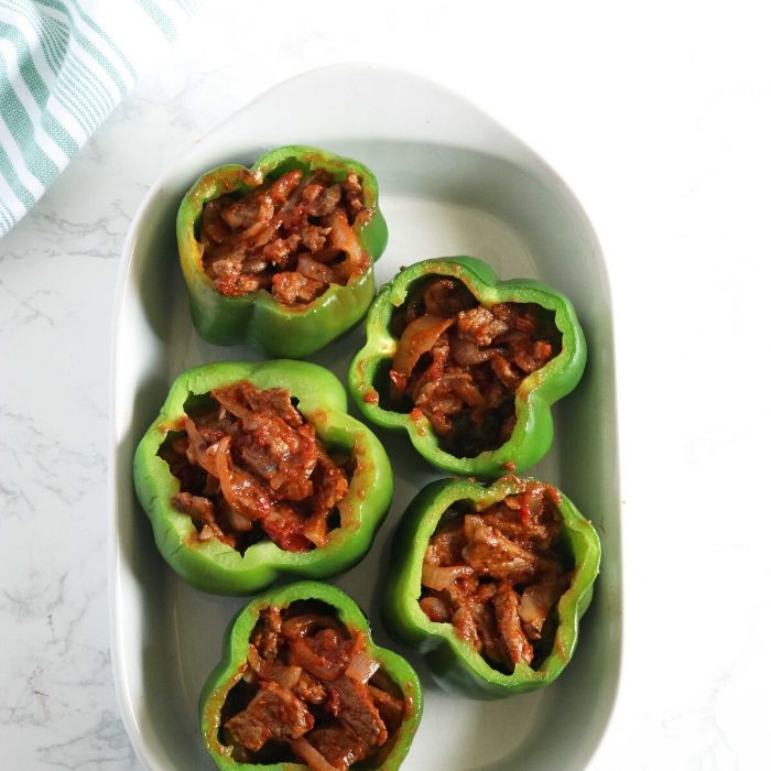 beef stuffed peppers