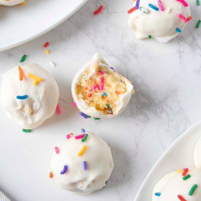 No Bake 2 Ingredient Cheesecake Truffles Recipe Passion For Savings