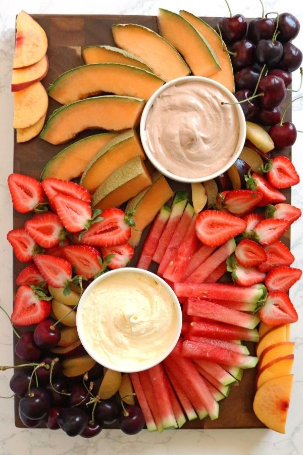 easy fruit tray idea