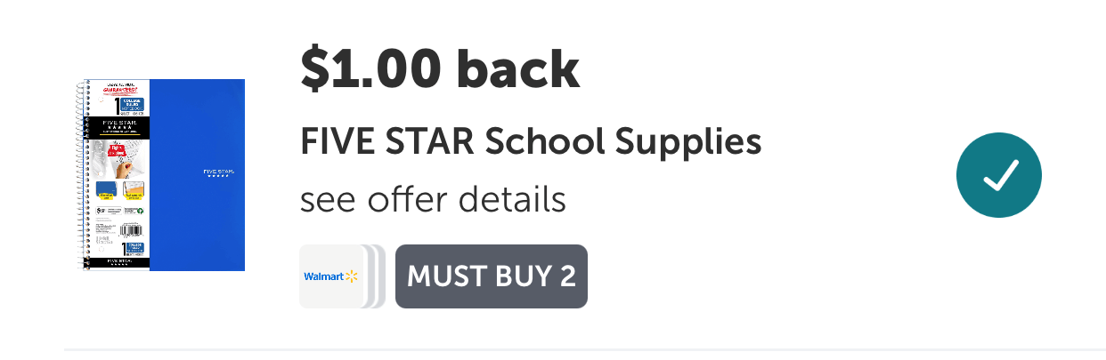 five star mead ibotta rebate