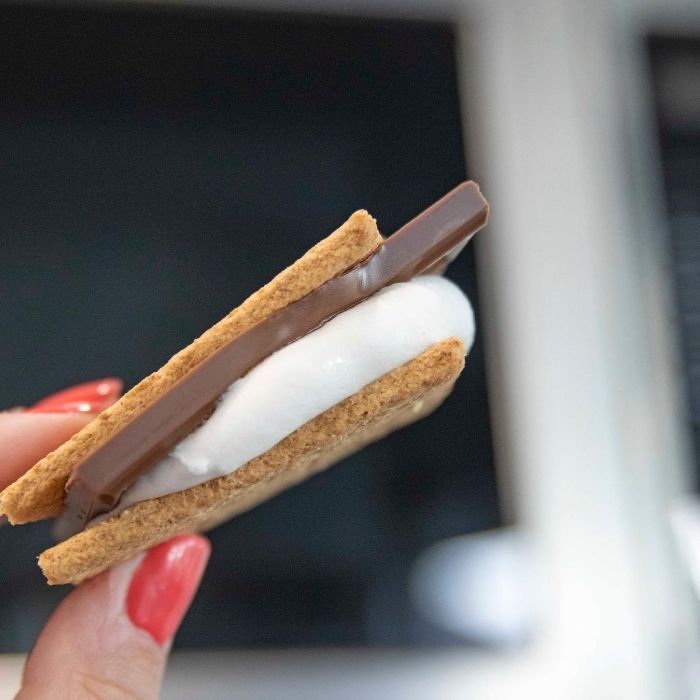 microwave s'mores dessert