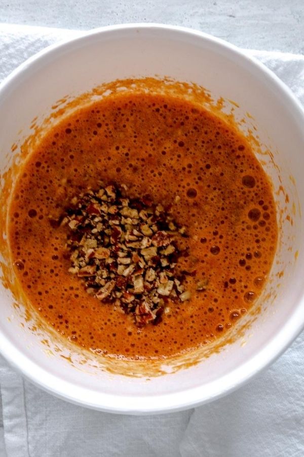 pumpkin keto bread dough