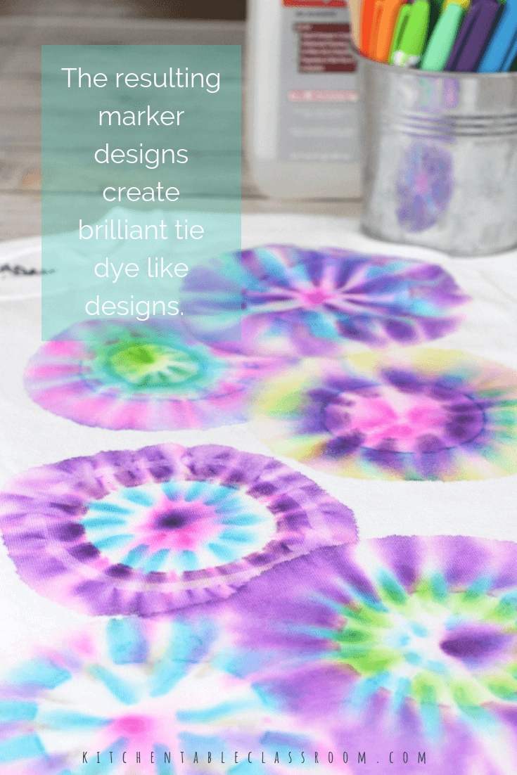 tie dye fabric art