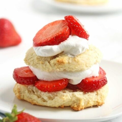 strawberry summer dessert