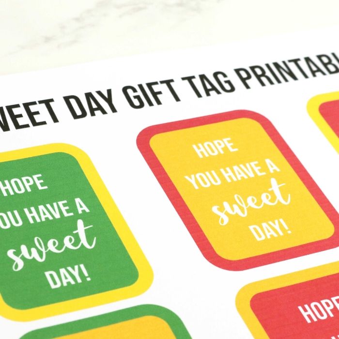 sweet saying printable