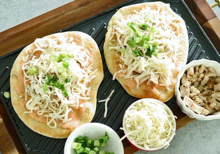 chicken buffalo pizza toppings 