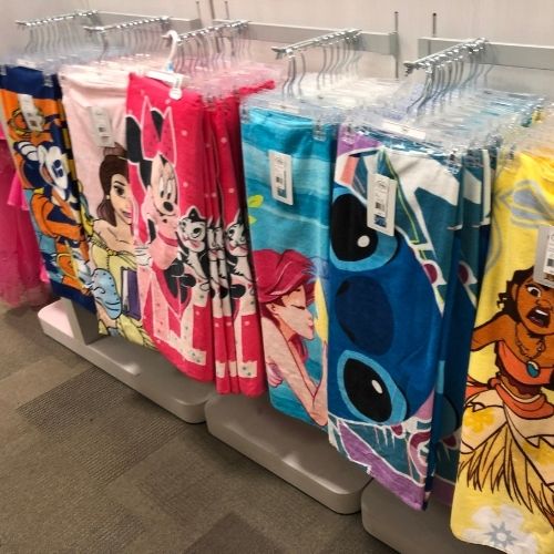 Disney Swimwear on sale - beach towels in store