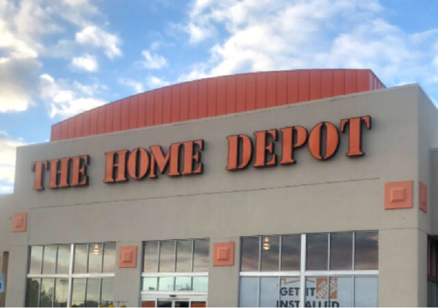 Stores Closed Thanksgiving Day- Home DepotStore Front