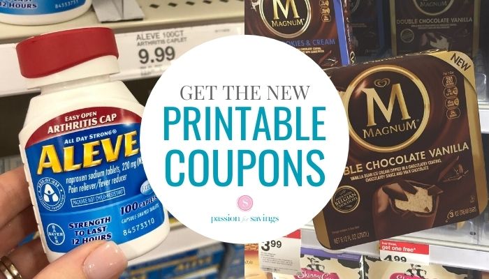 Save Money On Groceries With These New Printable Coupons!