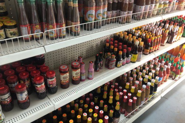 Asian Market - selection of sauces