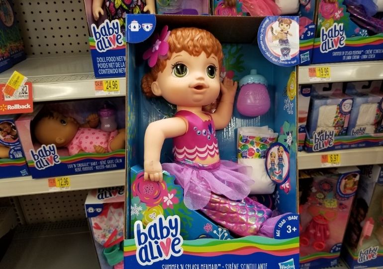 target baby alive mermaid