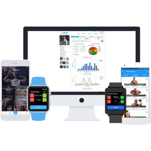 Free Workout Apps - Jefit app