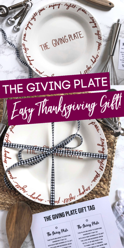 Giving Plate craft