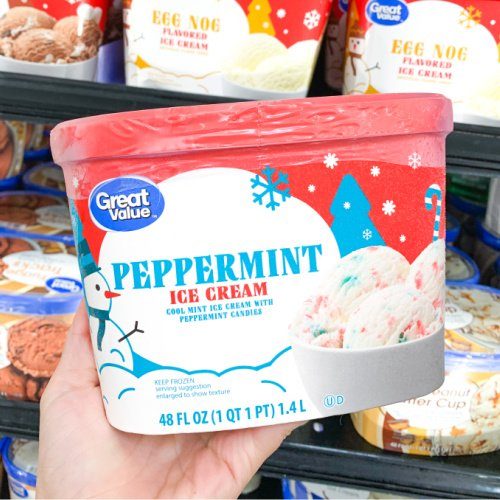 Great Value Holiday Ice Cream 