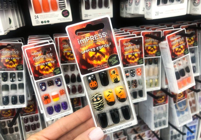 Halloween Nails now at Walmart! Perfect for kids and adults!