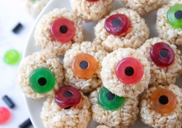 Halloween Rice Krispie Treats