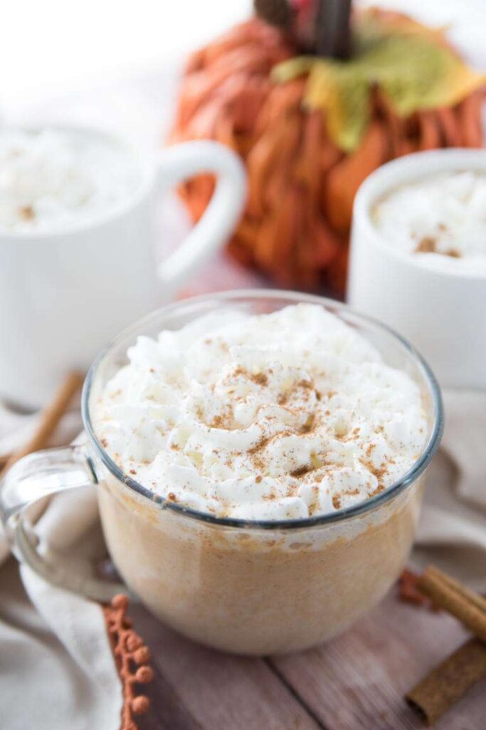 pumpkin flavored hot chocolate
