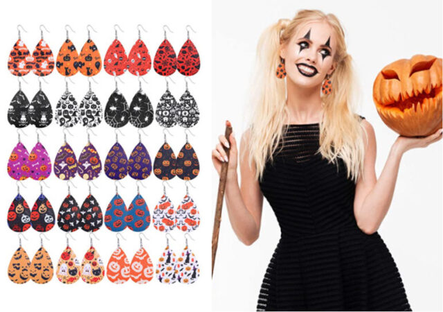 Leather Earrings On Sale