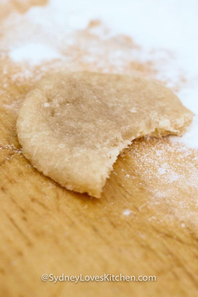 sugar cookie on table 