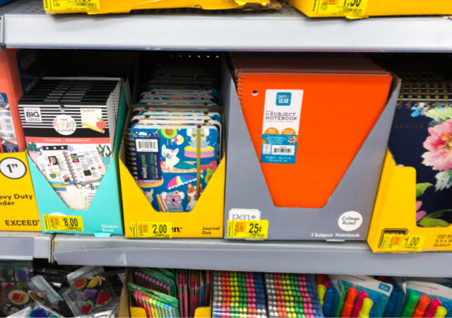 School Supplies on Clearance