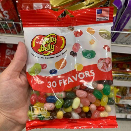 The Gold Ticket Treasure - Jelly Belly bag in store