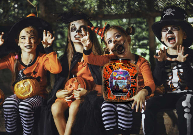 Utz Halloween Pretzel Barrel