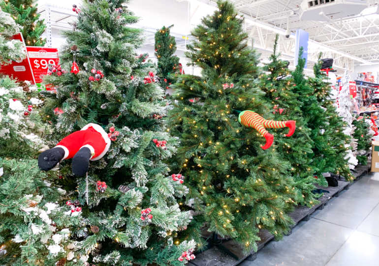 Walmart Christmas Trees on Sale | 6.5FT Tree ONLY $20 (was ...