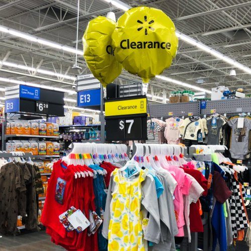 Walmart Savings Hack - Clearance section