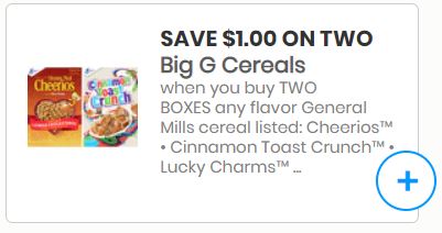 general mills cereal coupon