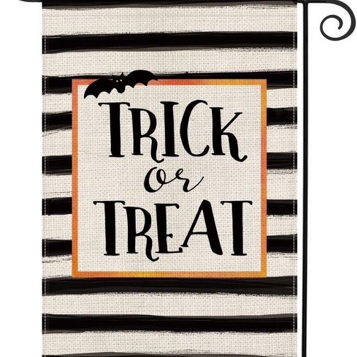 garden flag halloween