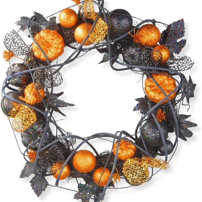 halloween home decor wreath