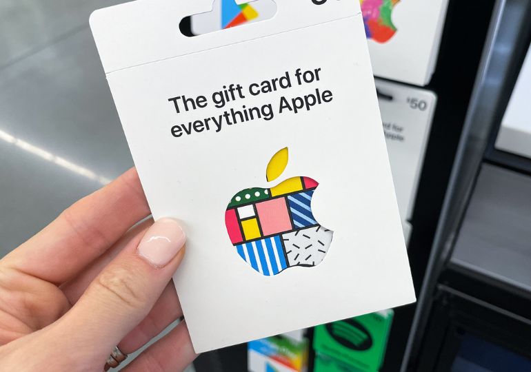 itunes gift card feature