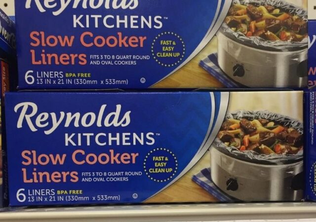 Reynolds Kitchen Items on Sale - slow cooker liners in store