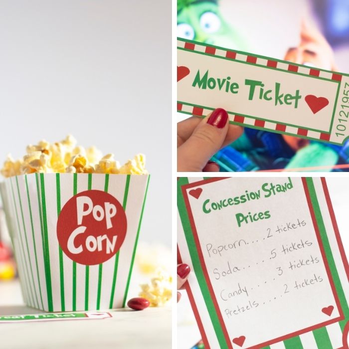 Christmas movie night idea