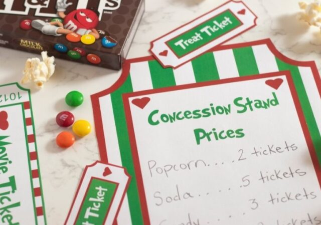 concession stand party printable