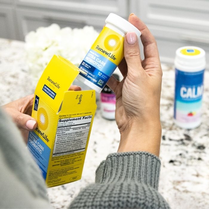 Taking the Renew Life Probiotic