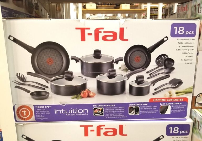 T-Fal Ultimate Hard Anodized Cookware Set - Black, 1 - Fry's Food