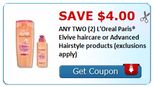 L'Oreal Shampoo Coupons! Get Great Low Prices This Week!
