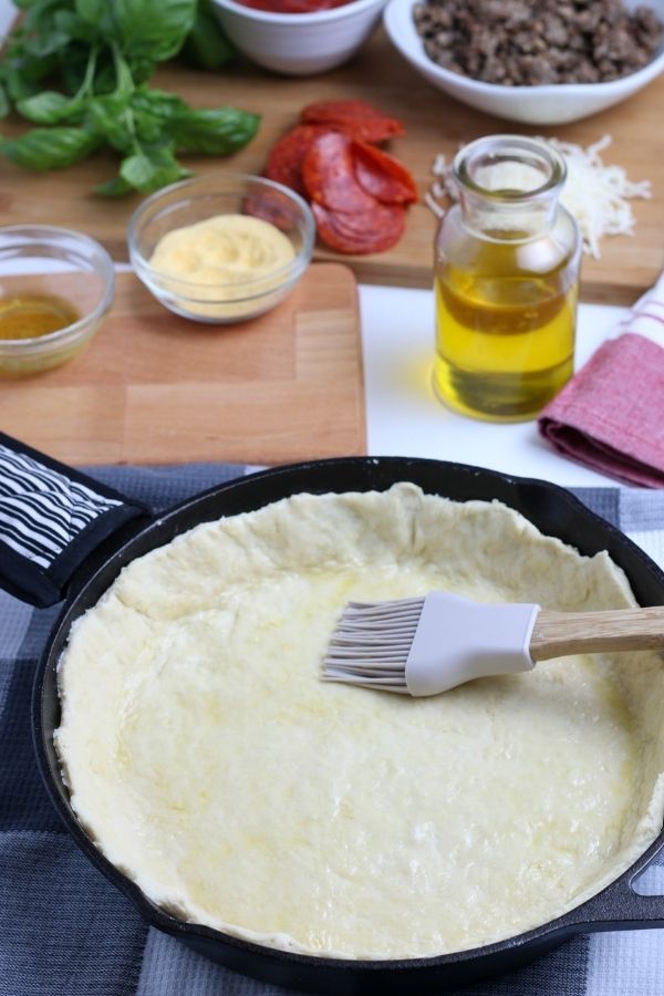 homemade pizza dough