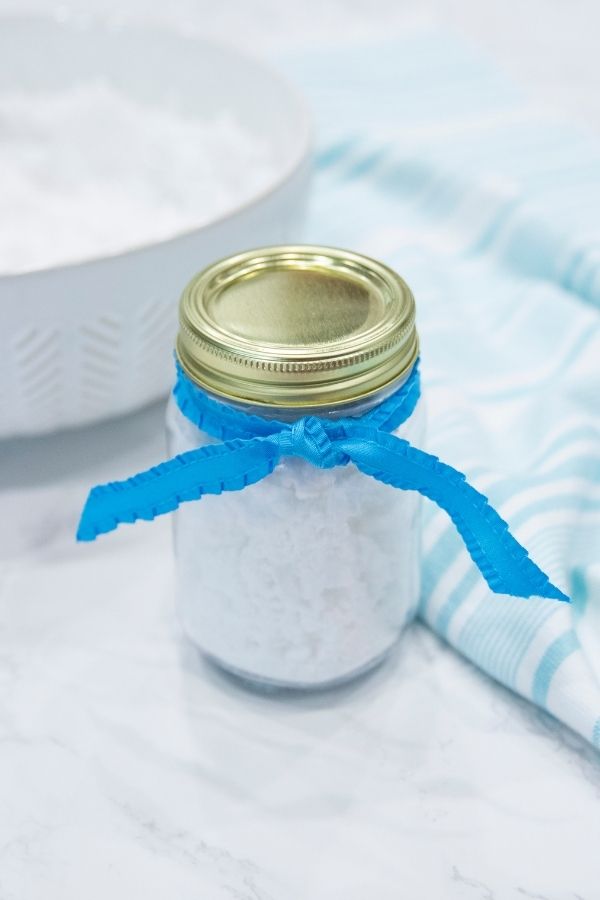 2 Ingredient Fake Snow Recipe Passion For Savings